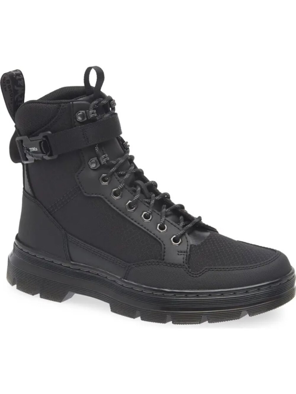 NEW Dr. Martens COMBO Tech 02 Boots Black Casual Comfortable Mens 10 UK 9